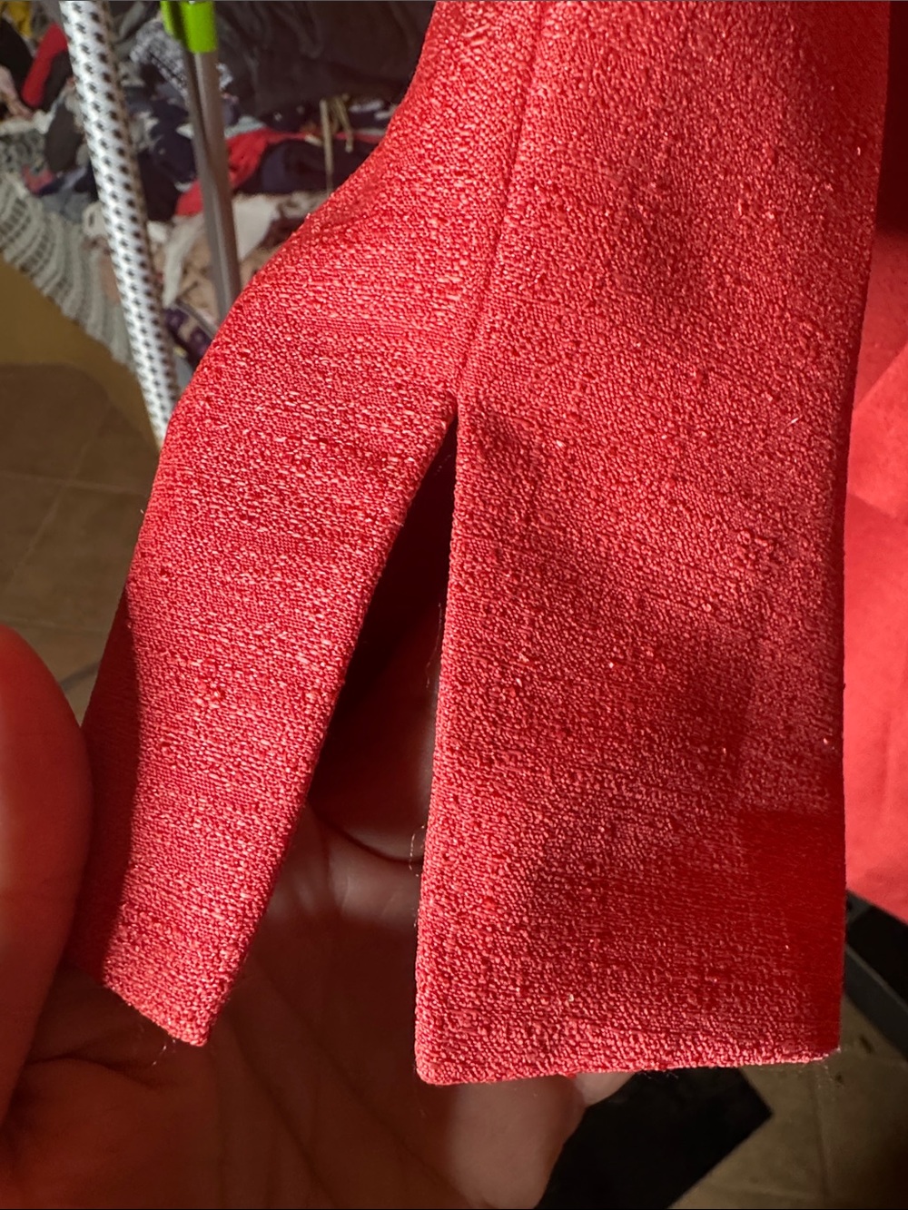Le Suit Coral Pink 2-Piece Skirt Suit Set Size 6 Career Office - Picture 5 of 13
